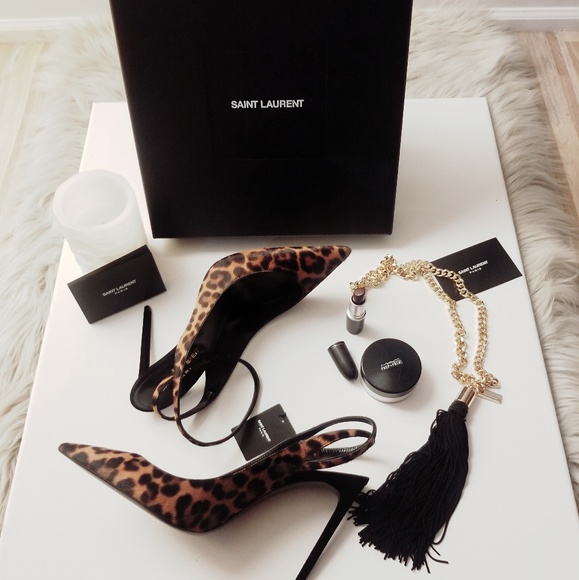 ❌SOLD❌Saint Laurent's Zoe ankle-strap pumps - Picture 4 of 7